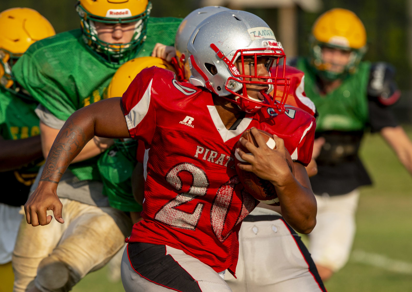 Eastern Alamance and Page scrimmage